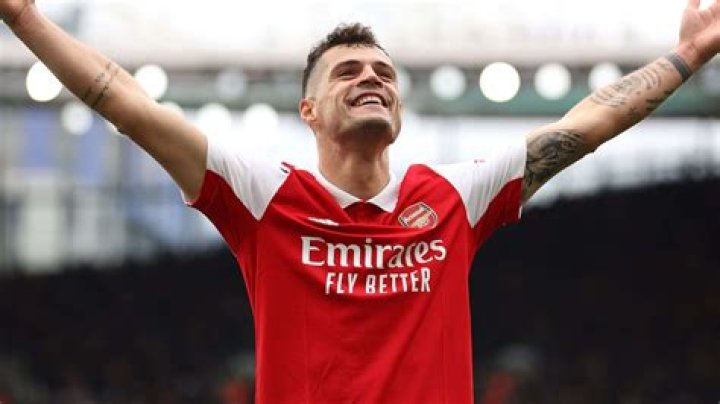 
Granit Xhaka handed Arsenal leadership role by Mikel Arteta 