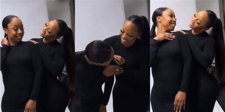 
Toke Makinwa Replies Those Accusing Her Of Having A Problem With BBNaija’s Adekunle 